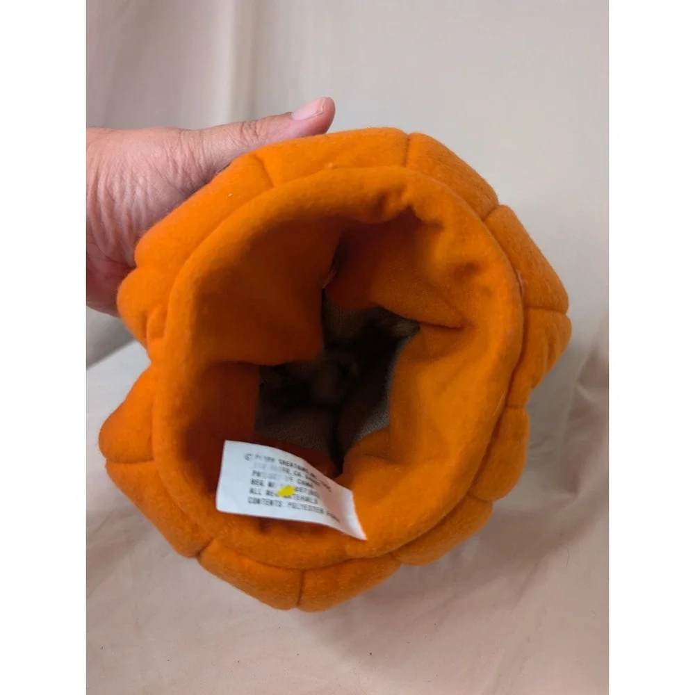 Plush Creations Inc Halloween Plush Witch Bear‎ Jack O' Lantern Hand Puppet 1995